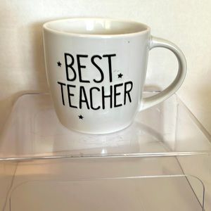 Clay Art Best Teacher Ceramic Mug